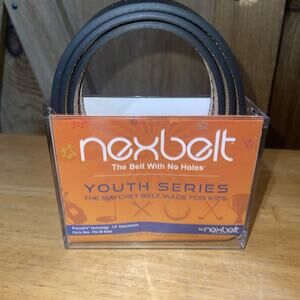 New Nexbelt Golf Juniors Boys Youth Golf Belt Black One Size PGJ7981